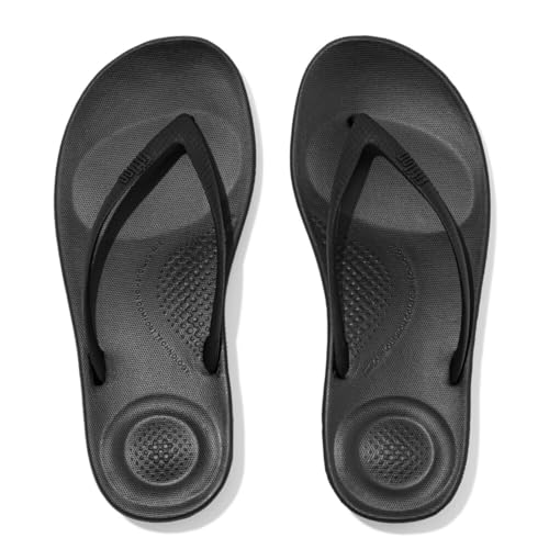 FitFlop Iqushion Ergonomic Flip-Flop Zebra 6 M (B)