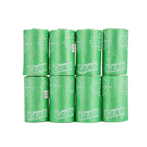 Glad for Pets Dog Waste Bags, Lavender Scent - Leak Proof and Strong Disposable Dog Poop Bags for Dogs, Easy Tie Handles for Clean Up, Scented Doggie Bag Rolls, 120 Count