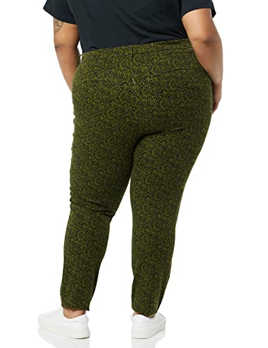 Amazon Essentials Women's Bi-Stretch Skinny Ankle Pant (Available in Plus Size), Charcoal Heather, 16