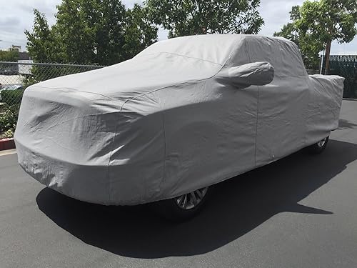 CarsCover Custom Fits for 2001-2023 Ford F150 Crew Cab 5.5ft Short Bed Truck Car Cover Heavy Duty All Weatherproof Ultrashield