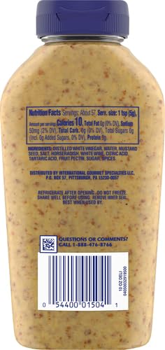 Grey Poupon Deli Mustard (10 oz Squeeze Bottle)