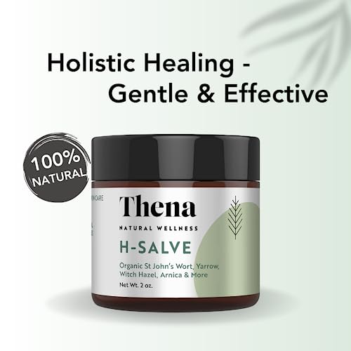 Intense Hemorrhoid Treatment 100% Natural Hemorrhoid Cream & Fissure Ointment Control Organic Lavender Arnica Witch Hazel Fast Healing Maximum Strength, Best with Thena Sitz Bath Soak for Women Men