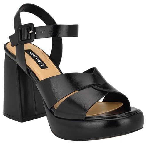Nine West Women's Jalissa Heeled Sandal, Chic Cream 150, 11