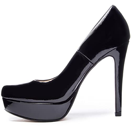 Chinese Laundry Women's Wow Platform Dress Pump, Black Patent, 10 M US