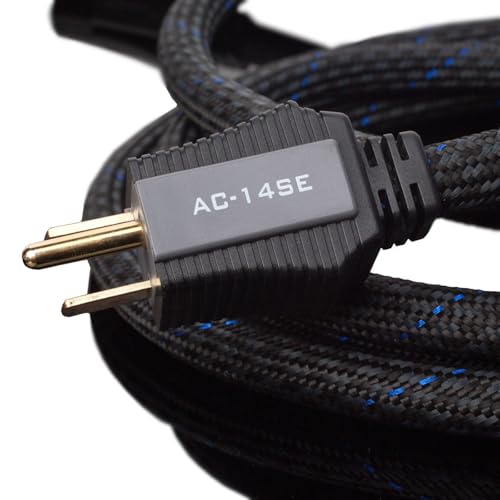 Pangea Audio AC-14SE MKII Audiophile Signature Power Cable Cord Upgrade for Audio, Video and Electronic Gear 0.6 Meter