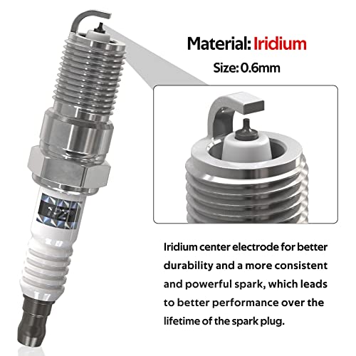 1PZ DK4-JD2 Set of 8 Ignition Coil DG508 & Motorcycle Spark Plug SP479 Replacement for Ford Crown Victoria Expedition F-150 F-250 Mustang Explorer Lincoln Mercury 4.6L 5.4L V8