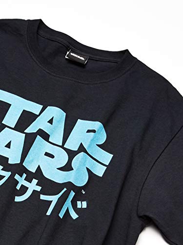 Star Wars Men's Kanji Logo T-Shirt, Black, Small