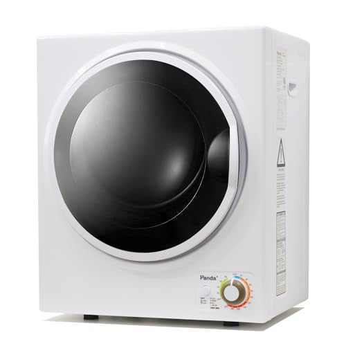 Panda 110V 850W Electric Compact Portable Clothes Laundry Dryer with Stainless Steel Tub Apartment Size 1.5 cu.ft