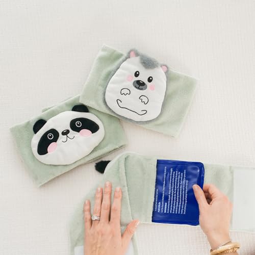Dr. Brown's Infant Gripebelt for Colic Relief, Heated Tummy Wrap, Baby Swaddling Belt for Gas Relief, Natural Relief for Upset Stomach in Babies and Toddlers, Panda, 0-3m