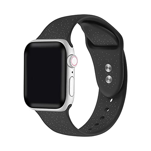 Libra Gemini 3 Pack Compatible with Apple Watch Band 49mm 45mm 44mm 42mm,Womens Sparkle Powder Soft Cute Silicone Sports iWatch Band Strap for Iwatch Series 9/8/7/6/5/4/3/2/1/Ultra/SE