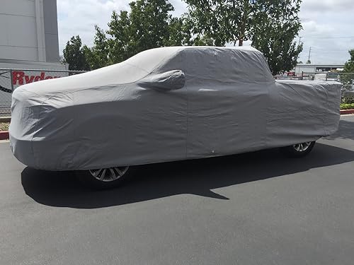 CarsCover Custom Fits for 2001-2023 Ford F150 Crew Cab 5.5ft Short Bed Truck Car Cover Heavy Duty All Weatherproof Ultrashield