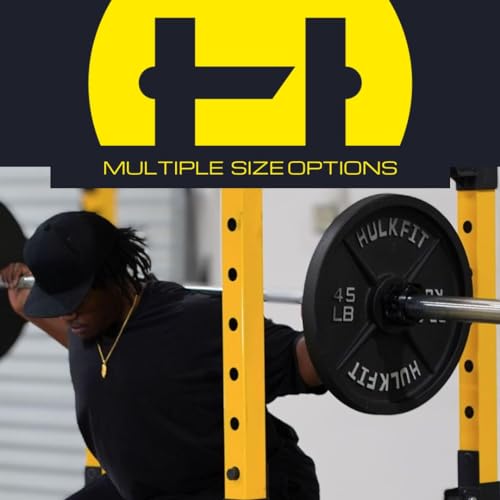 HulkFit 2-inch Olympic Steel Plate, 5lb Pair