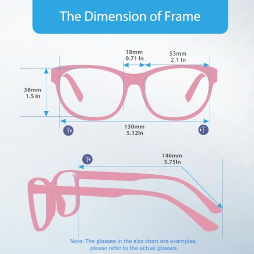 Firmoo Women Blue Light Blocking, Cat Eye Computer Glasses, Anti Glare Anti Eyestrain Acetate Full Frame Blue Light Blocker Eyewear (Pink,Pattern)