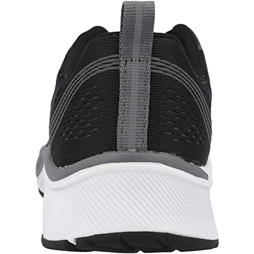 Skechers Kids Boy's Skechers Elite Sport-Push-Pac Sneaker, Charcoal/Red, 5 Big Kid