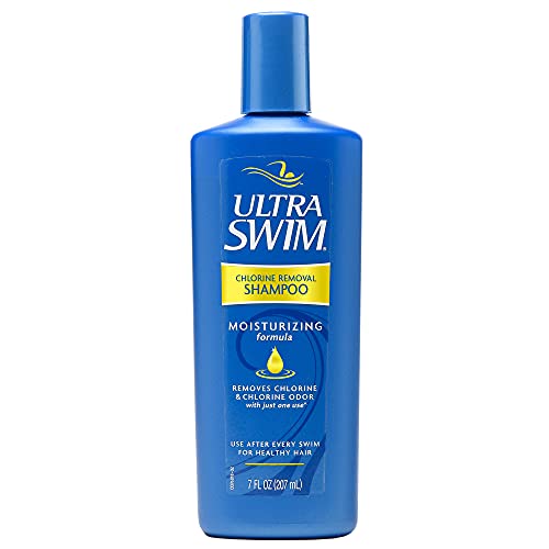 UltraSwim Chlorine Removal Shampoo, Moisturizing Formula (Packaging may vary), blue, 7 Fl Oz (Pack of 1)