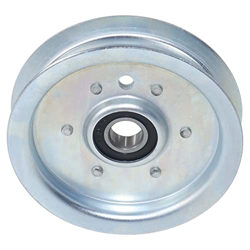 BOSFLAG 132-4718 Pulley Replaces Toro 132-4718 Pulley-Idler Flat, Exmark 1-603843, 116-3626, 132-7543, E603843 for Toro X4800, X4850, X5450, X4850, X5450, XS4850, XS5450, Xs5450, Zx4800 Riding Mowers