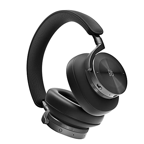 Bang & Olufsen Beoplay H95 Premium Comfortable Wireless Active Noise Cancelling (ANC) Over-Ear Headphones with Protective Carrying Case, RF, Bluetooth 5.1, Black