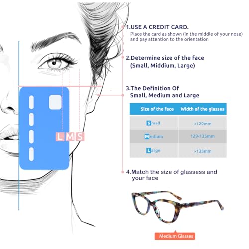 Firmoo Women Blue Light Blocking, Cat Eye Computer Glasses, Anti Glare Anti Eyestrain Acetate Full Frame Blue Light Blocker Eyewear (Pink,Pattern)