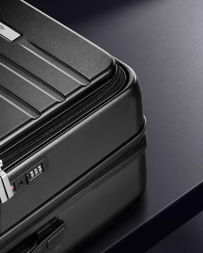 Suitour Expandable PC Hard Shell Luggage Sets,20" Carry-On 24" Checkd Luggage sets 2 piece, Travel Business Suitcase Set