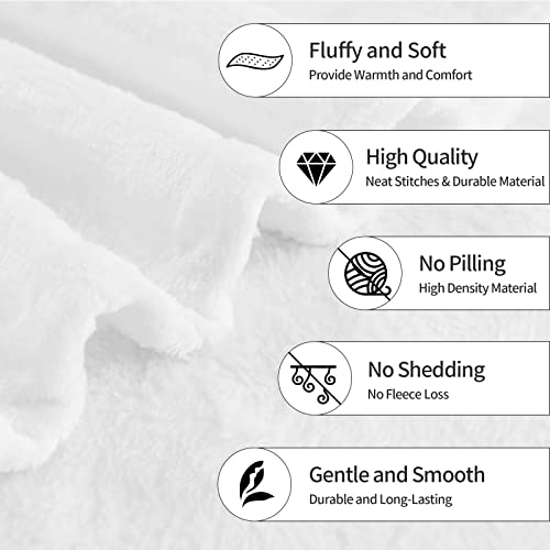 Cute Cat Cartoon Kitten Throw Blanket Soft Bed Blankets Lightweight Cozy Plush Flannel Fleece Blanket for Sofa Couch Bedroom 50"X40"