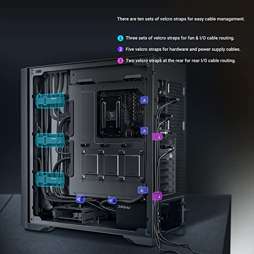 Antec Performance 1 FT, Full Tower, RTX40 Fully Compatible, Temp Display, 4 x Storm T3 PWM Fans, Type-C, Dual TG Side Panels, Removable Top Bracket, High Airflow Mesh Front Panel, E-ATX PC Gaming Case
