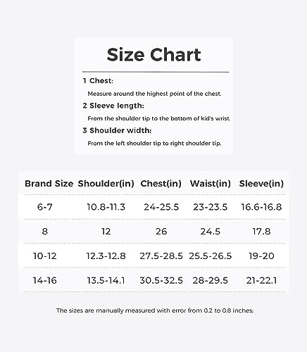 wantdo Boy's Waterproof Ski Snow Jacket Winter Coat Fleece Windproof Thick Jackets with Detachable Hood