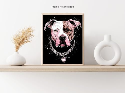 Poster Master French Bulldog Poster - Dog Portrait Print - Dog Art - Puppy Art - Animal Lover Art - Minimal Art - Trendy Art - Modern Art - Great Living Room or Office Decor, 24x32 Unframed Wall Art