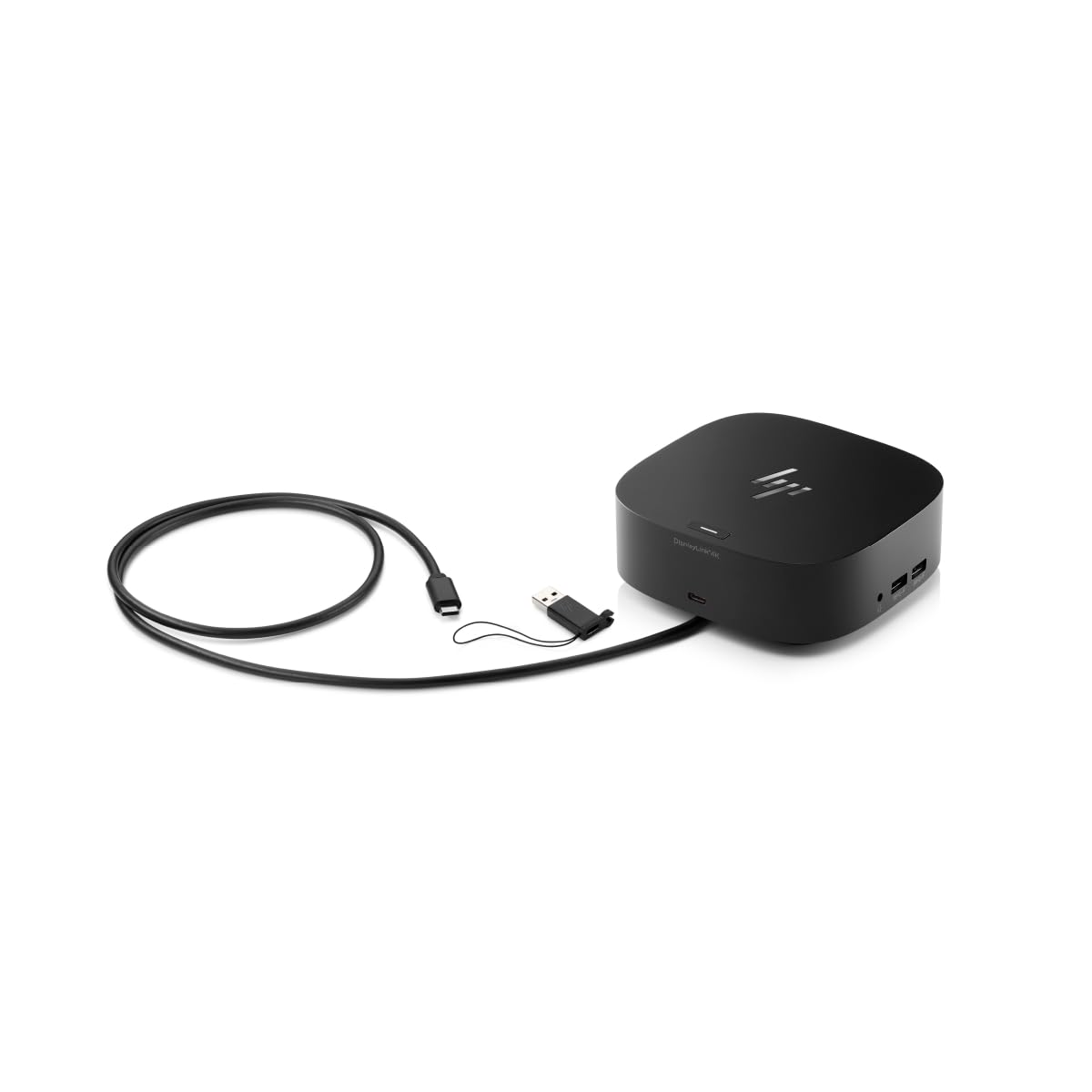 HP USB-C Dock G5-11-in-1 Adapter for Both USB-C and Thunderbolt-Enabled Laptops, PCs, & Notebooks - for Charging, Networking, or Data Transfers - Great for Secure & Remote Management,Black