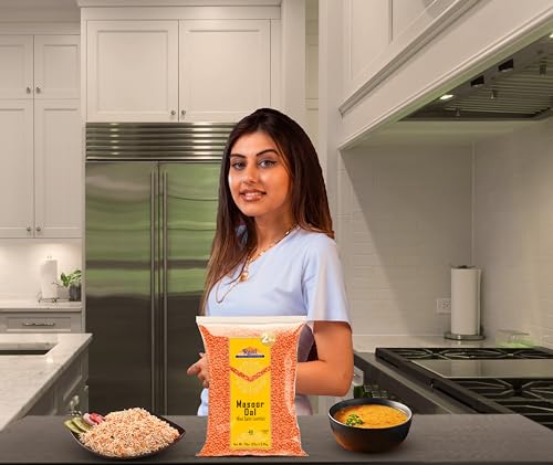Rani Masoor Dal (Indian Red Lentils) Split Gram, 32oz (2lbs) 908g ~ All Natural | Gluten Friendly | NON-GMO | Kosher | Vegan | Indian Origin
