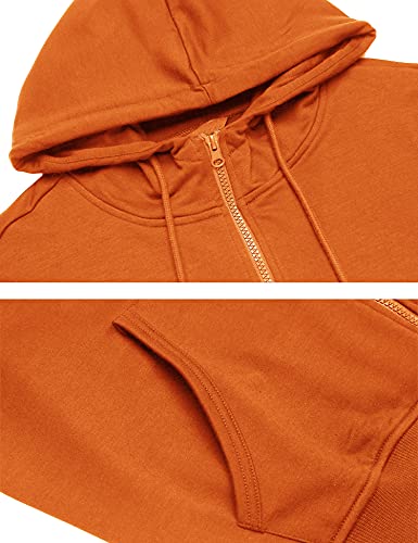 COOFANDY Mens Full Zip Hoodie Jacket Sports Sweatshirts for Men Long Sleeve Active Shirts for Men