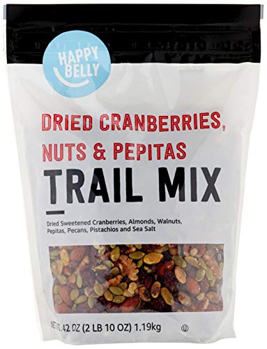 Amazon Brand - Happy Belly Cranberry & Nuts, Trail Mix, 1 pound (Pack of 1)