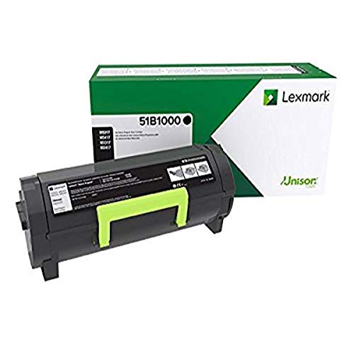 Lexmark 51B1000 MS317dn MX317dn MS417dn MX417de MS517dn MX517de MS617dn MS617de Return Program Cartridge Toner