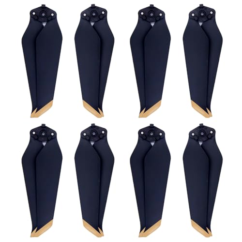 Tosiicop Mavic 2 Pro Zoom Propellers - 8PCS Blades Propeller for DJI Mavic 2 Pro/Mavic 2 Zoom Replacement Parts Drone Accessories Low Noise Quick-Release Props Quiet 8743F Wings Mavic Series Gold