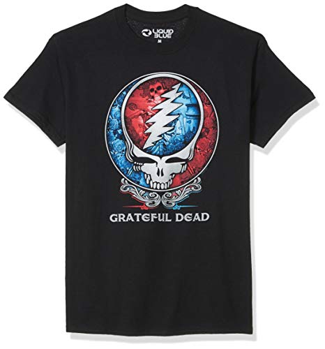 Liquid Blue Men's Bertha SYF T-Shirt, Black, Small