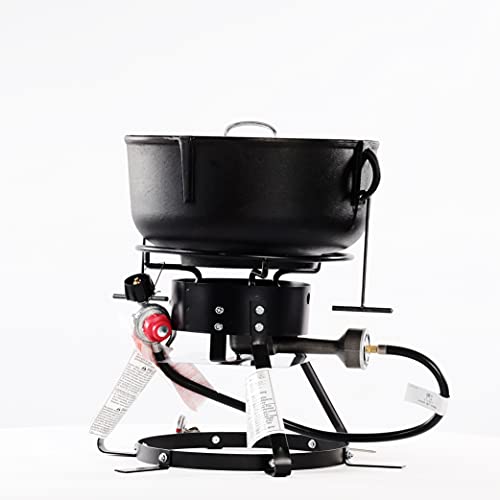 King Kooker Model # 1204 Jambalaya Cooker and 4 Gallon Cast Iron Pot