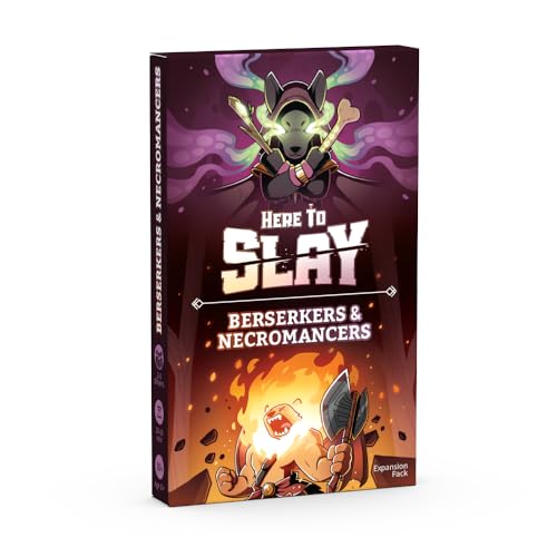 Unstable Games - Here To Slay Base Game - Adventure RPG Dice Rolling Card Game For Teens, Adults - 2-6 Players, Hand Management