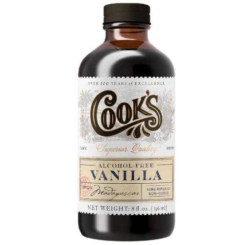 Cook’s, Pure Almond Extract for Baking, Cooking, and Mixology, Allergen Free Almond Flavoring Extract, 32 oz