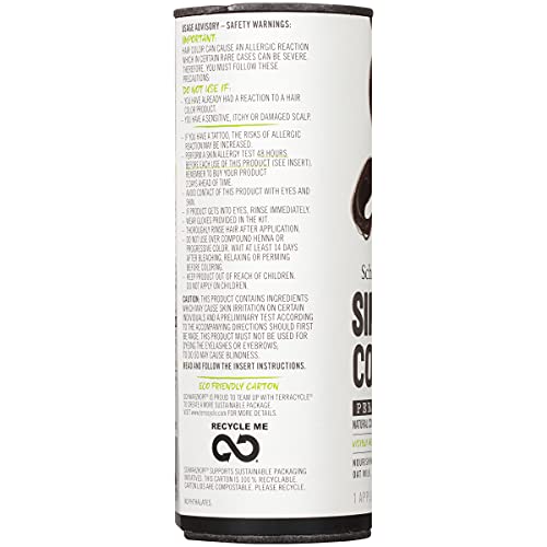 Schwarzkopf Simply Color Hair Color 4.0 Intense Espresso, 1 Application - Permanent Hair Dye for Healthy Looking Hair without Ammonia or Silicone, Dermatologist Tested, No PPD & PTD