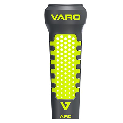 Varo ARC Bat Training Weight, 12oz, for Baseball (MLB Authentic) - Barrel Feel - Improve Your Batting, Barrel Speed, and Develop Swing Mechanics, 12oz Regular, Black Graphite Silver