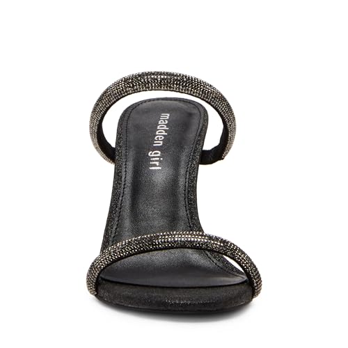 Madden Girl Women's Beauty-R Heeled Sandal, Black Multi, 6
