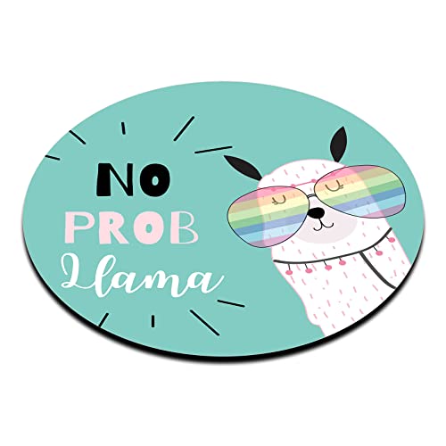 ice rabbit Mouse Pad A Cute Squirrel is Eating The Nuts in The Tree Round Mousepad