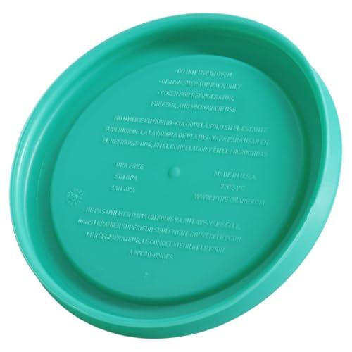Pyrex 7202-PC 1-Cup Green Food Storage Replacement Lid (4-Pack) - Made in USA