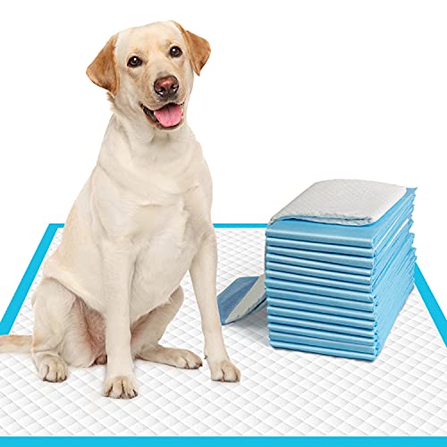 IMMCUTE Extra Large Dog Pee Pads 28"x30"-30 Count | X-Large Puppy Pee Training Pads Super Absorbent & Leak-Proof | Disposable Pet Piddle and Potty Pads for Puppies | Dogs | Doggie| Cats | Rabbits
