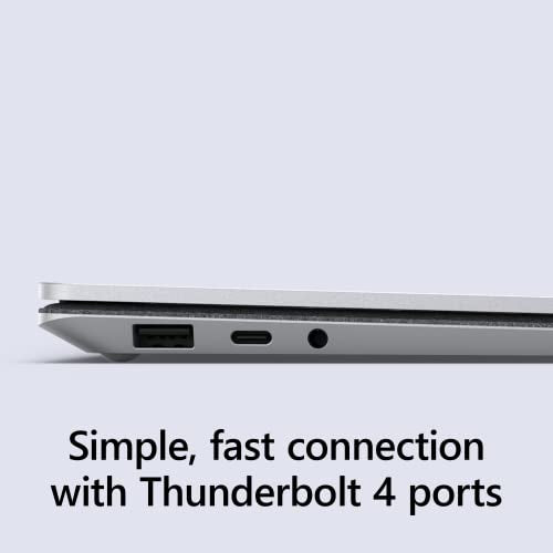 Microsoft Surface Laptop 5 (2022), 13.5" Touch Screen, Thin & Lightweight, Long Battery Life, Fast Intel i5 Processor for Multi-Tasking, 8GB RAM, 512GB Storage with Windows 11, Black Microsoft Copilot