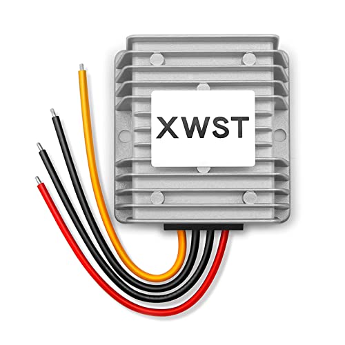 XWST DC DC Converter Reducer 30-90v 24v 48v 60v 72v to 24v DC Converter Step Down Buck 15A 360W dc Voltage Regulator for Golf Cart Car Device