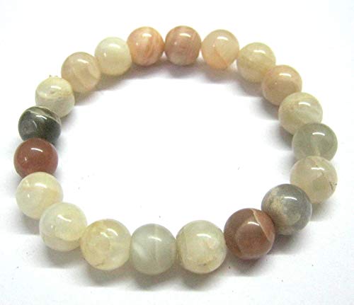 crystalmiracle Tigers Eye 7 MM Faceted Round Bead Bracelet Crystal Healing Fashion Accessory Handcrafted