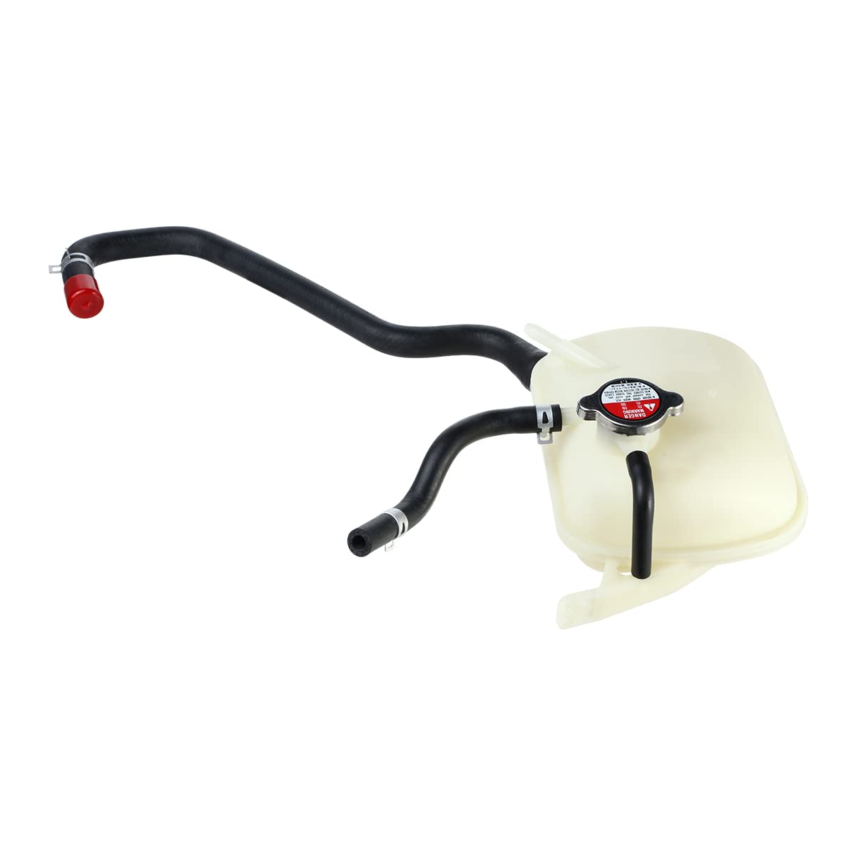DNA MOTORING OEM-RT-HY3014121 OE Style Coolant Overflow Reservoir Tank w/Cap and Hose Compatible with 17-20 Hyundai Elantra