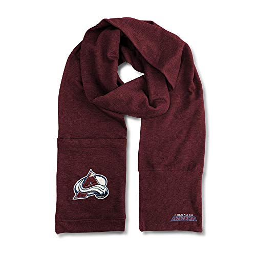 Littlearth unisex-adult NHL Nashville Predators Jimmy Bean 4-in-1 Scarf, Team Color, 82'' x 8'' (500709-PRED)