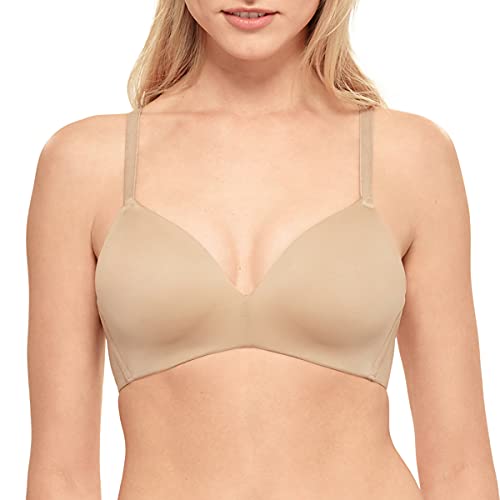 b.tempt'd by Wacoal Women's Future Foundation Wire Free Convertible T-Shirt Bra, Rhubarb, 36A
