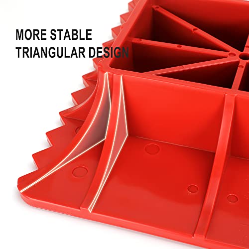 Seven Sparta Base Stand Compatible with Hi Lift Jack PP Pad to Alleviate Jack Hoisting Sinkage (Orange)